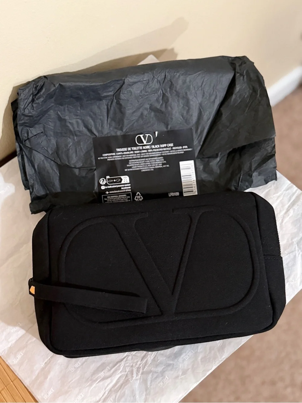 Valentino Garavani Black  Pouch